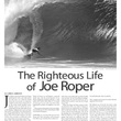 Joe Roper Article in Ocean Magazine - April/May, 2015